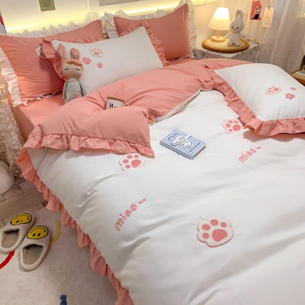 Four-piece Bedding Girl Heart Princess Style - Image 2