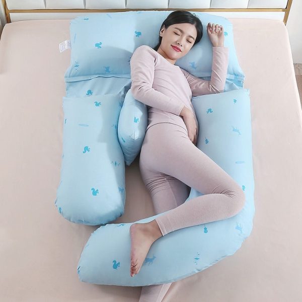 Maternity Pillow Waist Protection Side Sleeper U Type - Image 12