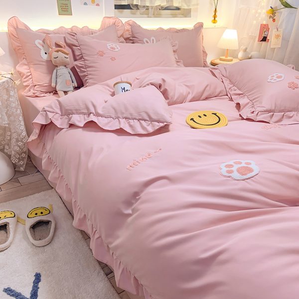 Four-piece Bedding Girl Heart Princess Style - Image 4