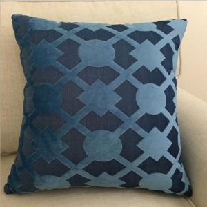 Home Decorative Sofa Throw Pillows Flannel Cushion Cover