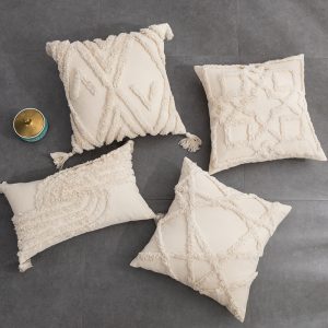 Ins Sofa Pillowcase With Fringes