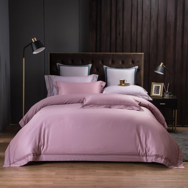 Four-piece Cotton Bed Linen And Duvet Cover - Image 9