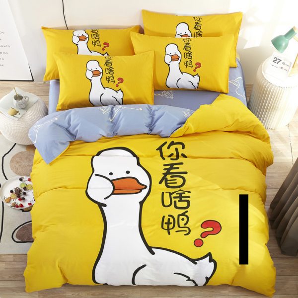 Home Textile Cute Cartoon Children Bed Sheet Bed Sheet Quilt Cover Bedding - Image 20