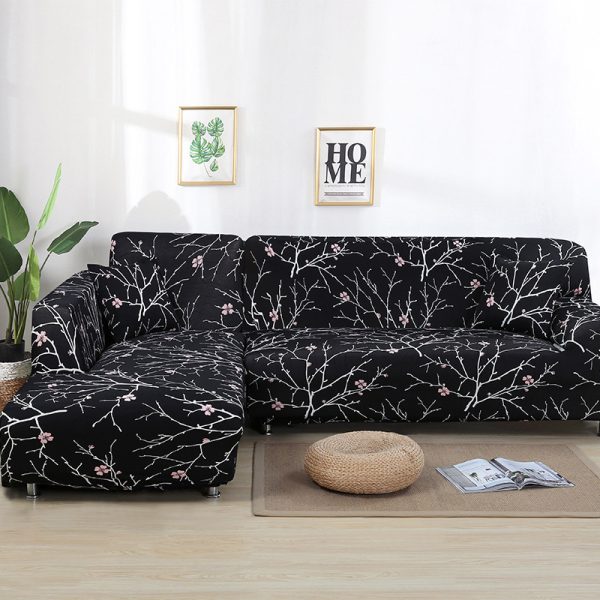 Home Fashion Stretch Print Modular Sofa Cover - Image 15