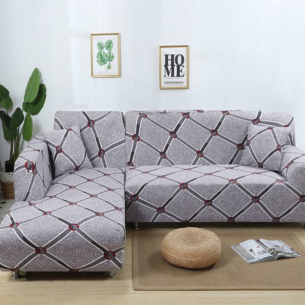 Home Fashion Stretch Print Modular Sofa Cover - Image 7