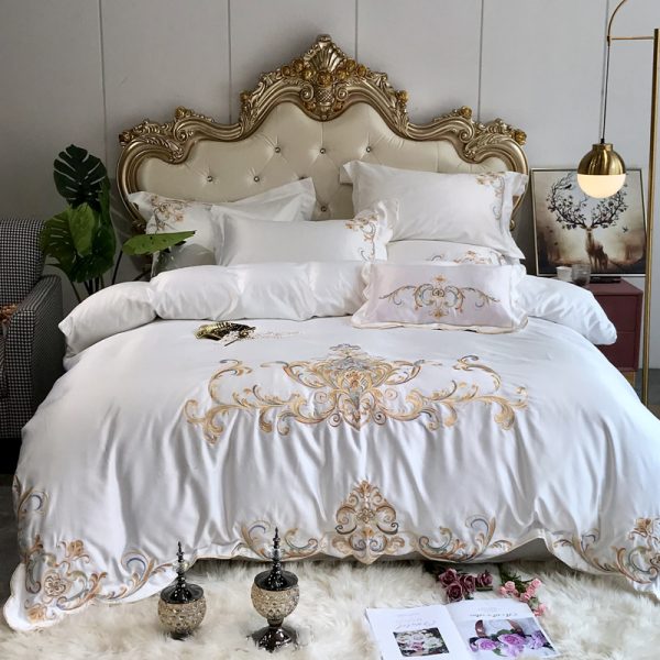 Four-piece Bed Full Cotton Pure  Sheet Style Luxury - Image 4