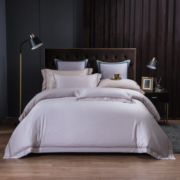 Four-piece Cotton Bed Linen And Duvet Cover - Image 5