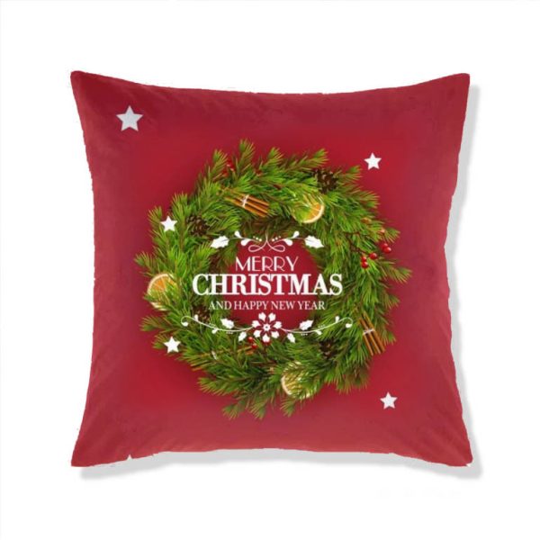 Home Christmas Print Pillow Cushion Cover - Image 7