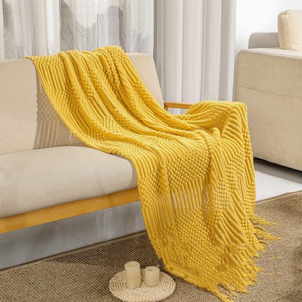 Home Simple Solid Color Air Conditioning Blanket - Image 3