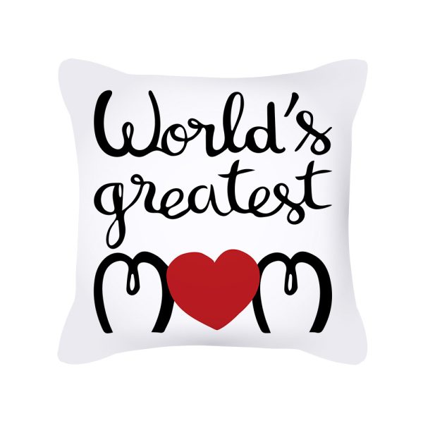 Mother's Day Pillowcase Nordic Heart Peachy - Image 5