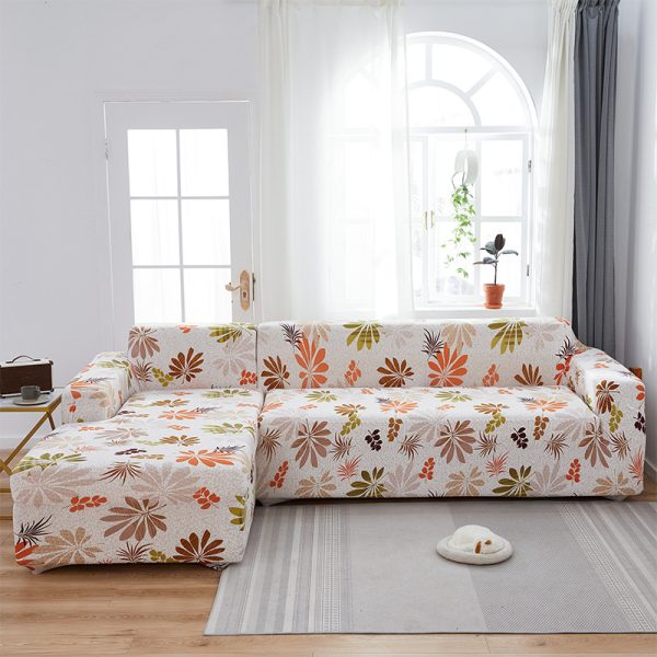 Home Fashion Stretch Print Modular Sofa Cover - Image 20