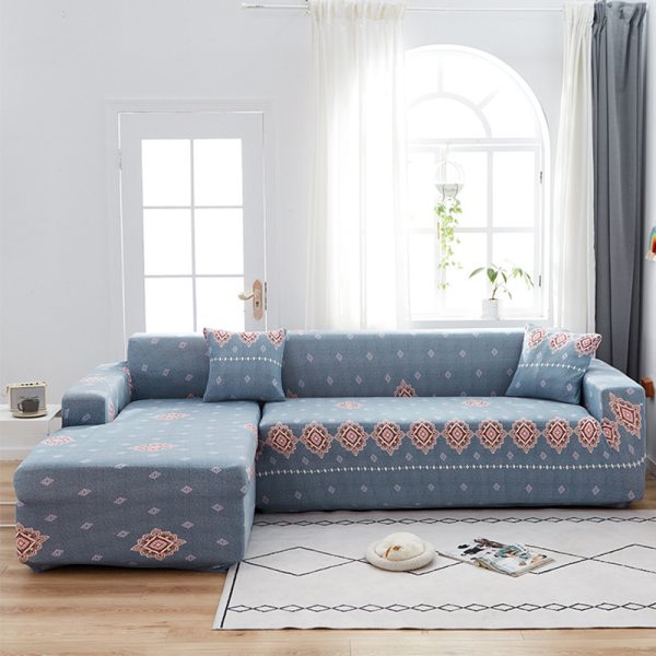 Home Fashion Stretch Print Modular Sofa Cover - Image 10