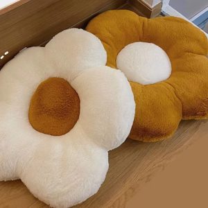 Fluffy Flower Seat Cushion Butt Cushion Sofa Bay Window Bedroom Floor Chair Throw Pillow Office Chair Cushion Back Against