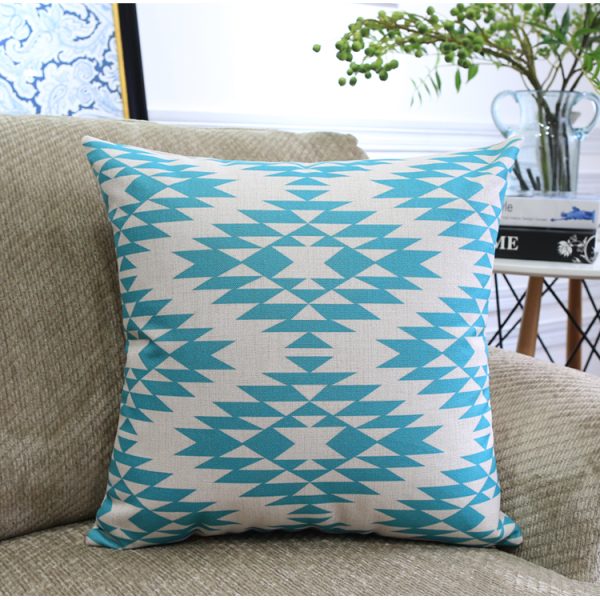 Nordic Color Geometric Throw Pillows - Image 7