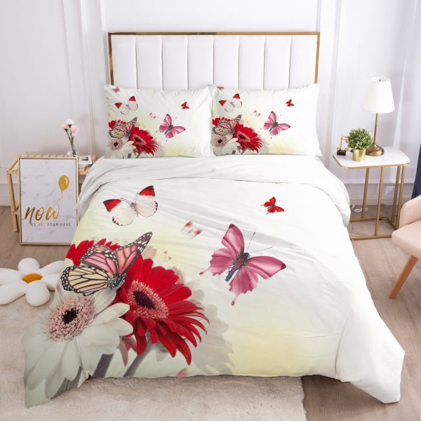 Home Fashion Minimalist Digital Printing Bedding - Image 5