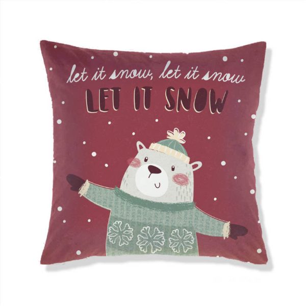 Home Christmas Print Pillow Cushion Cover - Image 15