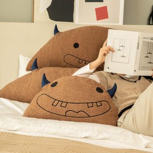 Cartoon Bedside Horn Cushion Bay Window Sofa Pillow