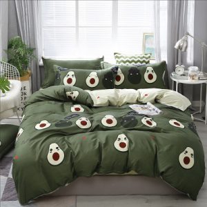 Four-piece Bedding Bed Linen Quilt Cover Aloe Cotton Home Textile