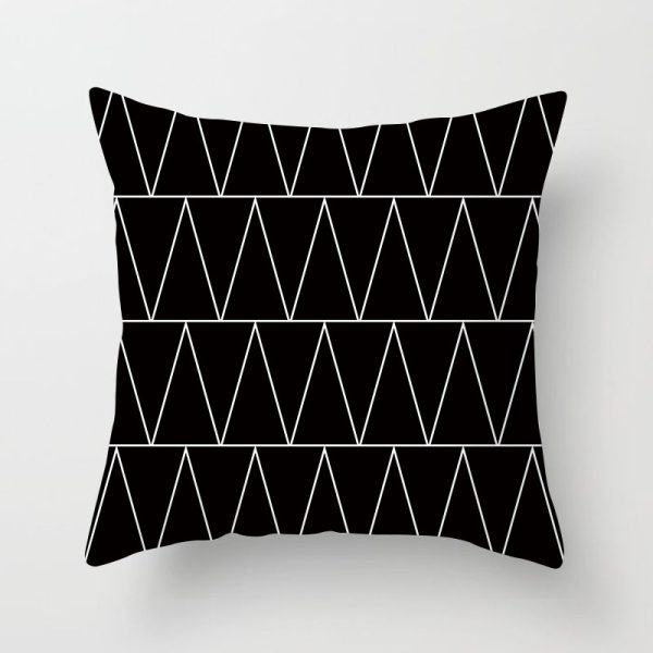 Modern Geometric Abstract Automobile Household Goods Sofa Pillow Cover - Image 2