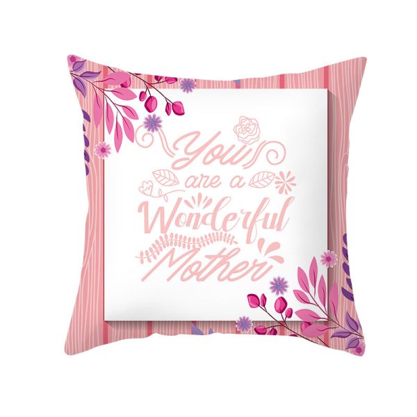 Nordic Mother's Day Pillowcase Peach Skin - Image 15