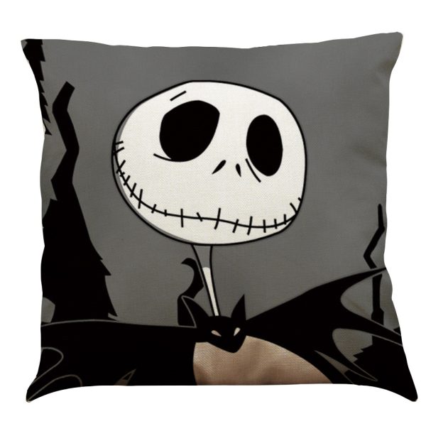 Halloween Cotton Linen Sofa Car Cushion Pillowcase - Image 6