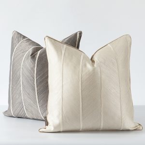 Simple Modern Light Luxury Jacquard Living Room Sofa Cushion